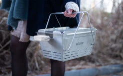 Parrilla De Carbón Extensible Knister Premium -Camping Tienda 362775 2272537