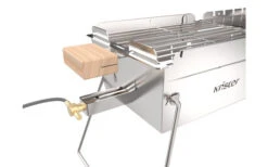 Barbacoa De Gas Crepitante -Camping Tienda 395101 2871196