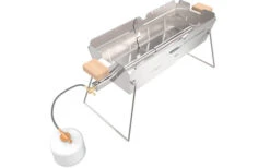 Barbacoa De Gas Crepitante -Camping Tienda 395188 2873657