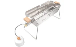 Barbacoa De Gas Crepitante -Camping Tienda 395257 2873663