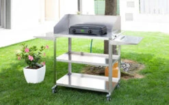 Estufa De Gas CF Parker De 2 Fuegos Con Fusible De Encendido Antracita -Camping Tienda 397983 2906109