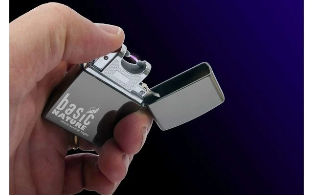 Basic Nature Encendedor BasicNature Arc USB Con Batería Recargable Pulida 3 Basic Nature Encendedor BasicNature Arc USB Con Batería Recargable Pulida - Image 3