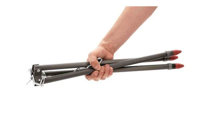 Soporte De Aluminio Robens Con Barra Telescópica Gris 120 Cm 2 Soporte De Aluminio Robens Con Barra Telescópica Gris 120 Cm - Image 2