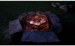 Parrilla Y Cuenco De Fuego Hexagonal Origin Outdoors 40 X 45 Cm -Camping Tienda 517964 3485095