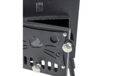 Estufa De Leña Bo-Camp Con Protector De Chispas -Camping Tienda 530883 3472272