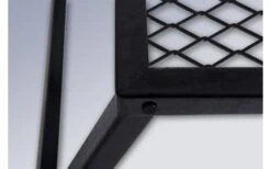 Coghlans Folding Grill Heavy Duty 61 X 41 Cm Negro -Camping Tienda 532989 3495618