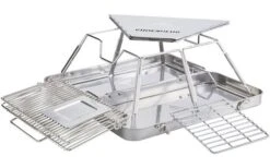 Parrilla De Carbón Groenberg Eldfell 39 X 38,5 X 21,6 Cm -Camping Tienda 538459 3578962