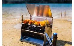 Fennek Grill Acero Inoxidable 270 X 183 Mm -Camping Tienda 604435 4458191