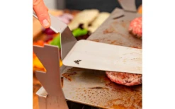 Volteador De Barbacoa Fennek Plata -Camping Tienda 609059 4462879